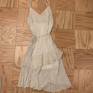Tan Taupe Midi dress size S